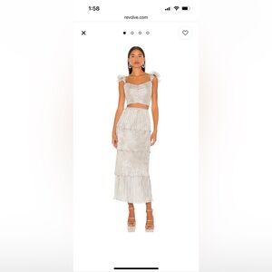 Revolve Saylor Gianna Set in Platinum